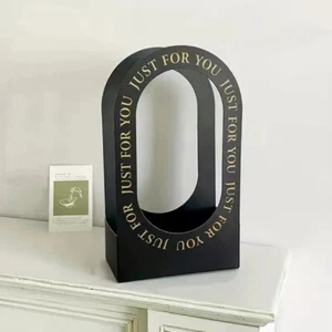 1Pc Portable Flower Basket Rose Flower Wrapping Box Gift For Wedding Birth_z8 - Picture 1 of 16