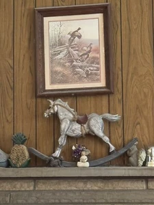 Schaukelpferd aus Holz geschnitzt.   Preissenkung!!!!! - Bild 1 von 1