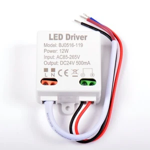 MICRO ALIMENTATORE TRASFORMATORE 24V 12W 24VOLT 500mA TENSIONE IN 220V B4C12 - Foto 1 di 1