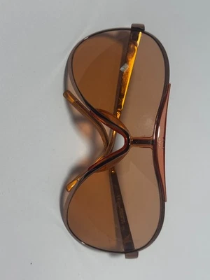 Винтажные авиаторские солнцезащитные очки Christian Dior большого размера розовое золото - Изображение 1 из 4