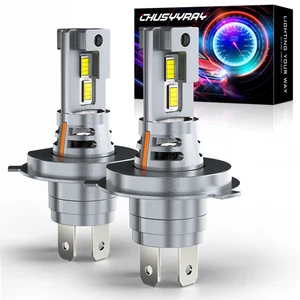 H4 9003 Bombillas LED Faro Alto/Lo Doble Haz Plug&Play 6000K Blanco Frío con Ventilador - Imagen 1 de 12