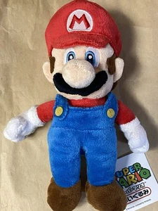 Sanei Boeki Super Mario 2009 Mario S Plush Doll 7” NWT - Picture 1 of 6