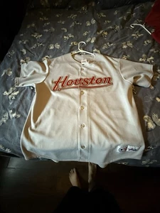 VTG Majestic Authentic Houston Astros Grey Jersey Sizes L - Bild 1 von 5