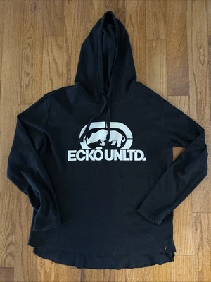 Sudadera con capucha grande vintage Ecko Unltd logotipo grande para hombre Y2K manga larga Foto 1 de 4