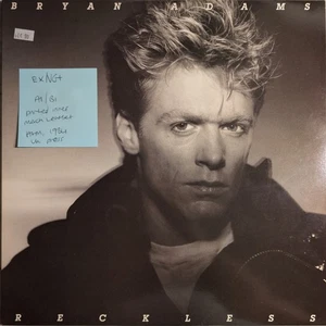 Bryan Adams Reckless Vinyl Record EX/VG+ AMA5013 1984 1st Press  - Picture 1 of 2