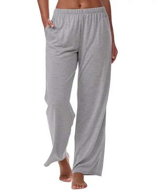 Pantalones de pijama Tommy Hilfiger para mujer cintura elástica - gris jaspeado - S Foto 1 de 4
