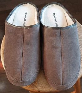 New Men's Tempur Pedic Shilon Slippers Charcoal sz 15 M  -3532 - Bild 1 von 6