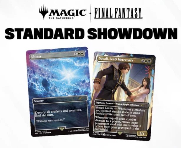 MTG Final Fantasy Foil Standard Showdown Winner Promos - Image 1 of 1