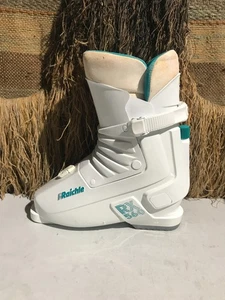 Raichle RX770 Ladies Ski Boots White Teal US Women Size 8.5-9 - Picture 1 of 9