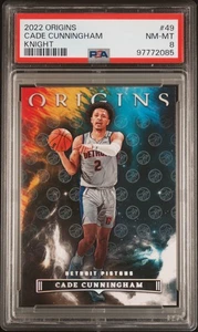 2022 Panini Origins #49 Cade Cunningham Knight PSA 8 - Bild 1 von 2
