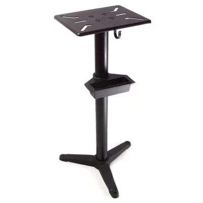 Cast Iron Bench Grinder Pedestal Stand with Water Pot - Image 1 of 4