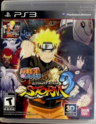 Naruto Shippuden Ultimate Ninja Storm 3 (Sony PlayStation 3 / PS3, 2013) CIB Foto 1 de 4