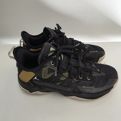 Jordan Westbrook One Take II Zapatos Negro Metálico Dorado Talla 8.5 CW2457-007 Foto 1 de 4