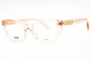 MOSCHINO MOS629 FWM Eyeglasses Pink Frame 52mm - Picture 1 of 4