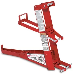 Andamio de acero de 22" con doble bloqueo bomba Jack andamio portátil capacidad de 500 lb - Imagen 1 de 3