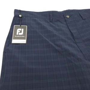 FootJoy Golf Shorts Mens 40 Performance Plaid Stretch Golf Moisture Wicking New - Picture 1 of 8