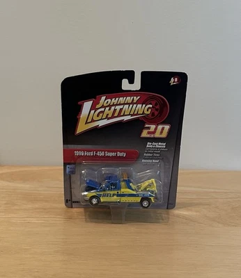 Camión de remolque Johnny Lighting 1999 Ford F-450 Super Duty  Foto 1 de 2