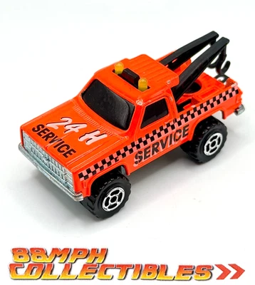 Chevrolet Blazer Depanneuse naranja casi como nuevo MAJORETTE servicio 24 H FRANCIA Foto 1 de 4