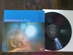 33 1/3 RPM Record Symposium In Blues Ellington Armstrong + More Nice VG+ - Imagen 1 de 4