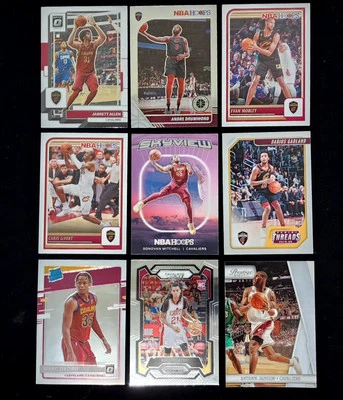 Lote de tarjetas de baloncesto Cleveland Cavaliers (36) estrellas, novatos, insertos, base Foto 1 de 4