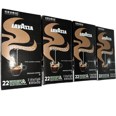 Lavazza Espresso, Single-Serve Keurig K-Cup Pods, Medium Roast Coffee, 88-Count - Image 1 of 4