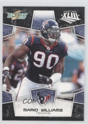 2008 Score Factory Set Black Mario Williams #124 - Image 1 of 2