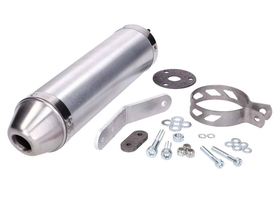 Endschalldämpfer Giannelli Aluminium für Derbi DRD Edition 50 SM 03-07 - Bild 1 von 1