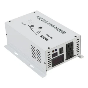 Power Inverter 300W 12/24/48VDC to 120/220VAC Pure Sine Wave Truck 600W Peak Car - Picture 1 of 6