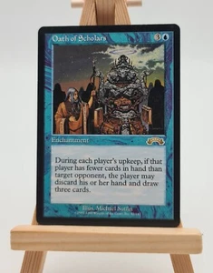 Oath of Scholars  Exodus Magic Karte MTG englisch (Eid der Gelehrten) - Bild 1 von 2
