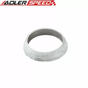 NEW 2" 51mm ID Header Manifold Downpipe Exhaust Flange Graphite Donut Gasket US - Picture 1 of 2
