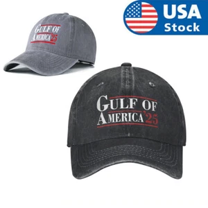 Cappello ricamato Golfo d'America '25 Trump berretto da baseball regolabile - Foto 1 di 5