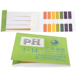 80pcs Bandelettes De Papier PH 1-14 Indicateur PH-Testeur Test Acidité Alcaline - Foto 1 di 1
