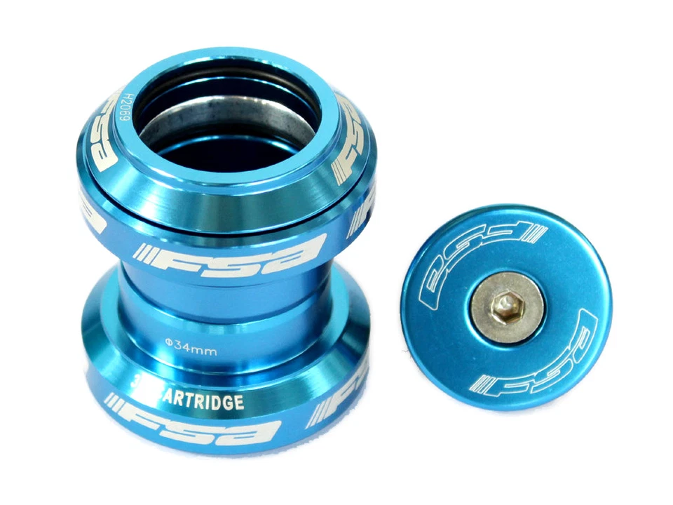 FSA Orbit MX Threadless Headset 1-1/8" 34mm W/Top Cap - Image 1 of 3