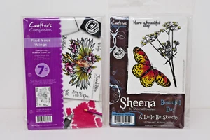 Crafters Companion EZ Mount Rubber Stamp Set Lot NEW - Imagen 1 de 7