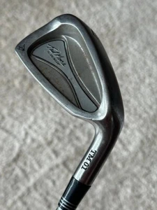 TAD MOORE TM 01 #7 IRON WITH A FIRM FLEX RIFLE SHAFT AND A VELVET GRIP - Picture 1 of 4