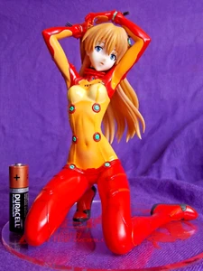 FIGURA EN CAJA KOTOBUKIYA ASUKA EVANGELION ESCALA 1/6 TRAJE DE PRUEBA ENCHUFE Versión ANIME REINO UNIDO - Imagen 1 de 12