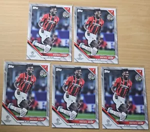 Lot of 5 - 2021-22 Topps UEFA UCL Collection Rafael Leao #151 AC Milan - Picture 1 of 1