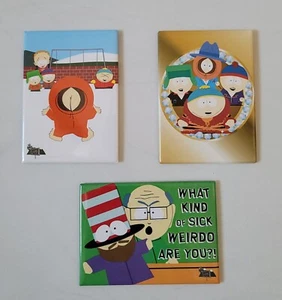 Lot Vintage 2003 South Park Hintern Gesicht Kenny Kühlschrankmagnet Cartmen lustige Garnison - Bild 1 von 8