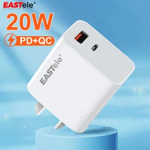 FAST Type-C Wall Charger USB-C Power Adapter For iPhone 16 15 Pro Max Samsung - Picture 1 of 8
