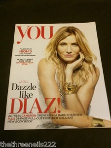 YOU MAGAZINE - CAMERON DIAZ - JAN 12 2014 **1 DAY ISSUE** - Picture 1 of 1