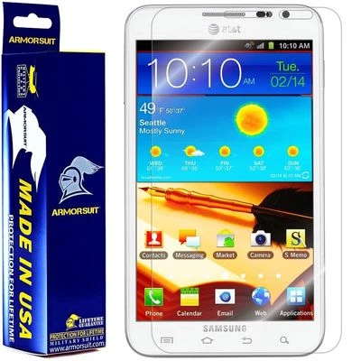 [2-Pack] ArmorSuit MilitaryShield Samsung Galaxy Note AT&T Screen Protector - Image 1 of 4