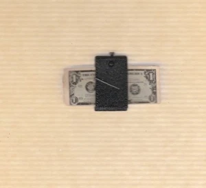 ¿Clip de dinero de juguete con gato galletas de dinero? ¿Inserto de producto? ¡Raro! De 1 3/4" de ancho - Imagen 1 de 2