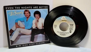 Air Supply- Even The Nights Are Better 45 RPM Record LP with Picture Sleeve - Picture 1 of 2