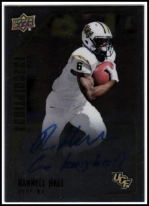2015 Upper Deck Inscriptions #RH Rannell Hall Auto - NM-MT - Picture 1 of 2