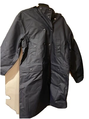 J Crew Mujer Chubasquero Azul Marino Talla Alta Pequeño Estilo BG 108 Foto 1 de 4