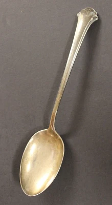 Towle Chippendale 8 1/2" Serving Tablespoon "L" Mono (1937) 67g - Image 1 of 4
