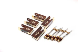 Violin Bow Frog 4/4 Snakewood Violin parts Advance Model Frog Screw - Picture 1 of 5
