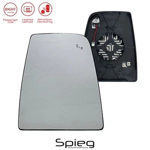 Passenger Side Upper Mirror Glass for 20-23 FORD TRANSIT 150 250 350 BSM Heated - Picture 1 of 6