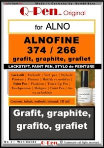 10mL Lackstift für ALNO FINE 374/266 grafit matt - Picture 1 of 1