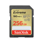 Sandisk - Sdxc Extreme 256Gb 180Mb/S Uhs-I C10 V30 U3 NEW